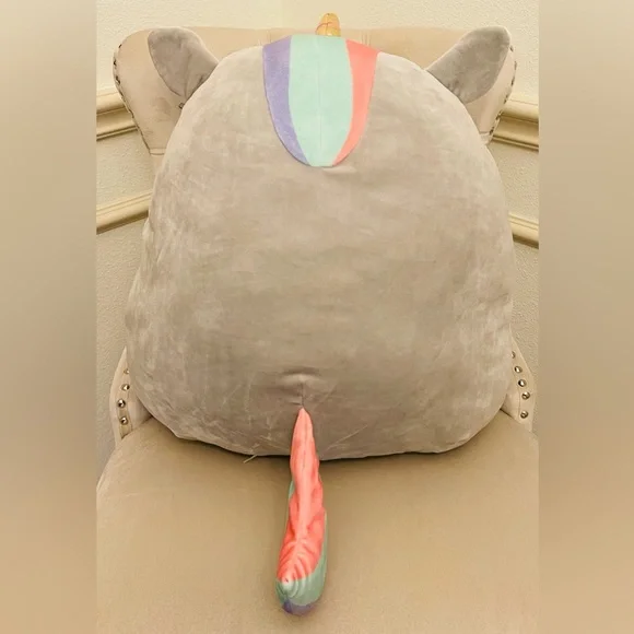 Squishmallows 16” Teresa the Grey Unicorn KellyToy Plush Stuffed Animal. - Picture 4 of 4